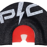Power Calls 24243 Ghost Cut Diaphragm Call Turkey Hen Sounds Black/Red