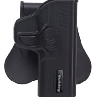 Bulldog RRRMAX9 Rapid Release OWB Black Polymer Paddle Fits Ruger Max-9 Right Hand