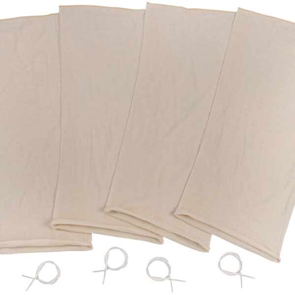 Allen 6595 Colorado Deluxe Elk Quarter Game Bags Natural Poly Cotton Blend 4 Bags