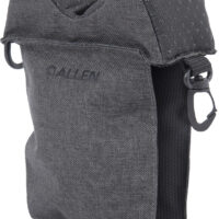 Allen 21923 Eliminator Window Prefilled Front Bag, Gray Polyester, Tacky Grip Bottom, Weighs 0.17 lbs., 5.50" L x 7" H