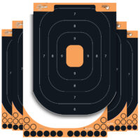 EZ-Aim 1550125 Splash Reactive Self-Adhesive Paper Black/Orange 12.50"x18.25" Silhouette 25 Pack