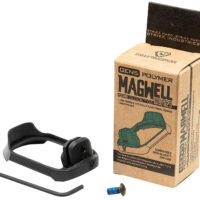 Strike Industries G5MAGWELL19 Flared Magwell 9mm Luger/40 S&W Compatible w/Glock 19/23 Gen5, Black Polymer