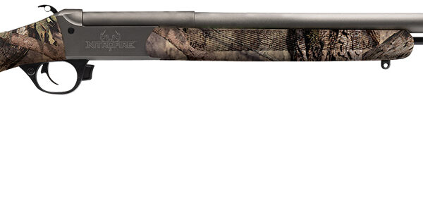 Traditions CR841104416 NitroFire VAPR 50 Cal 209 Primer 26" Gray Cerakote Fluted & Tapered Barrel, Drilled & Tapped Receiver, Mossy Oak Break-Up Country Fixed Synthetic Stock