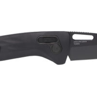 S.O.G SOG12730357 One-Zero XR 3.10" Folding Plain Black Chrome Cryo CPM S35VN Steel Blade Black Sculpted Aluminum Handle Includes Pocket Clip