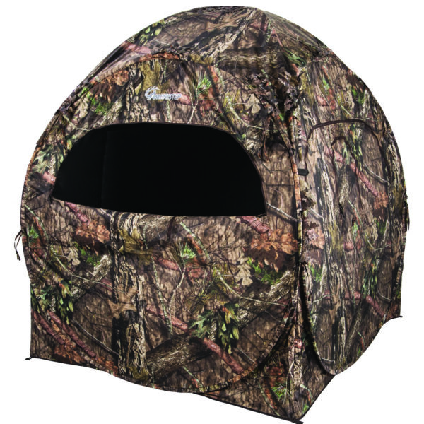 Ameristep AMSAMEBL1010 Doghouse Run & Gun Blind Mossy Oak Break-Up Country 300 Durashell Plus