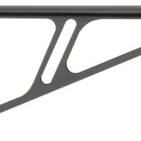 Midwest Industries MISTAPSFFES Side Folding Fixed Extruded Stock Black Anodized Aluminum for Picatinny Rail