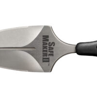 Cold Steel CS12DCST Safe Maker II 3.25" Fixed Spear Point Plain Stone Washed AUS-8A SS Blade/ Black Textured Kray-Ex Handle Includes Sheath