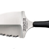 Cold Steel CS43XLS Urban Edge 2.50" Fixed Part Serrated Stone Washed Japanese AUS-8A SS Blade/Black Textured Kray-Ex Handle