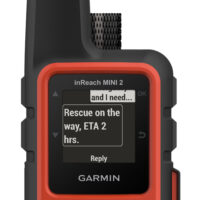 Garmin 0100260200 inReach Mini 2 Satcom Communication/SOS/Maps Black/Red Internal Rechargeable Lithium Battery Bluetooth/ANT+ GPS Yes