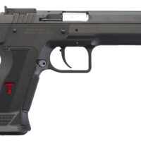 Tanfoglio IFG TFSTOCK3P9 Stock III Full Size 9mm Luger 16+1, 4.44" Black Polygonal Rifled Barrel, Black Serrated Slide, Black Polymer Frame w/Beavertail, Black Polymer Grip