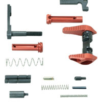 Timber Creek Outdoors ARLPKR Lower Parts Kit Red Anodized Aluminum for AR-15