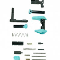 Timber Creek Outdoors ARLPKRE Lower Parts Kit Robin's Egg Blue Aluminum for AR-15