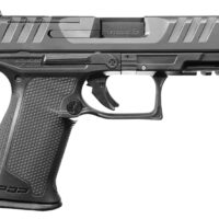 Walther Arms 2842734 PDP F-Series 9mm Luger 15+1 4" Black Steel Barrel, Black Optic Ready/Serrated Slide, Black Polymer Frame w/Picatinny Rail, Black Performance Duty Texture Grips, Ambidextrous