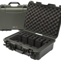 Nanuk 9254UP6 925 4 UP Pistol Case Waterproof Olive Resin w/ Closed-Cell Foam Padding 17" L x 11.80" W x 6.40" H Interior Dimensions