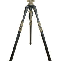 Primos 65900 Trigger Stick Apex Tripod made of Aluminum with Carbon Fiber/Flat Dark Earth Accent Finish, 28"-62" Vertical Adjustment & Rubber Feet