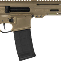 CMMG 30A0E33CT Dissent MK4 300 Blackout 30+1 6.50", Coyote Tan Cerakote Rec, OEM Grip, Picatinny Buffer Adapter, Zeroed Drop-In Single Stage Trigger