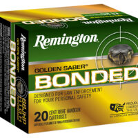 Remington Ammunition R21368 Golden Saber Bonded 10mmAuto 180gr Bonded Brass Jacketed Hollow Point 20 Per Box/25 Case