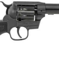 Diamondback DB051CA001 Sidekick 22 LR 9 Shot, 4.50" Black Cerakote Steel Barrel, Black Cerakote Zinc Alloy Frame, Black Cerakote Cylinder, Black Checkered Nylon Grip, Hammer Safety, Exposed Hammer