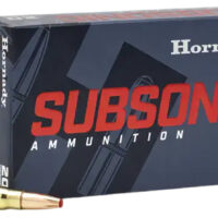 Hornady 80787 Subsonic Rifle 7.62x39mm 255gr Sub X 20 Per Box/10 Case