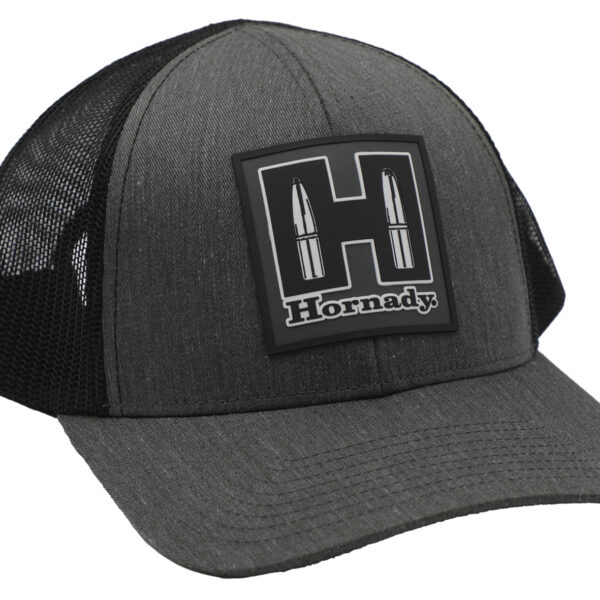 Hornady 99217 Hornady Cap Mesh Cap Gray Black Structured