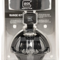 Glock AP60220 Range Kit 25 dB Padded Headband Adjustable Ear Muff, Clear Poly-Carbonate Shooter/Safety Glasses, 32 dB Foam Ear Plugs, Includes Cloth Pouch & Ear Plug Case