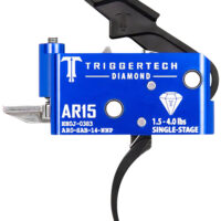 TriggerTech AR0SAB14NNP Diamond Pro Curved Single-Stage 1.5-4.0 lbs Adjustable for AR-15