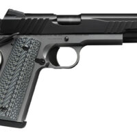 SAV 67201 1911 GOVT 45 5IN BLK/SS BLK MELONITE