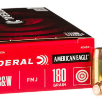 Federal C40180A400 Champion Training 40S&W 180gr Full Metal Jacket 400 Per Box/1 Case *Loose