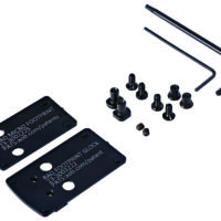 Crimson Trace 013000186 CT RAD Mounting Kit CT RAD Footprint/Dovetail, Compatible w/Glock 42/43/48