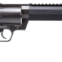Taurus 2500081RH Raging Hunter Large Frame 500 S&W Mag 5rd 8.38" Black Ported/Target Crown Barrel, Matte Black Oxide Cylinder, Black Steel Frame Black Rubber Grip
