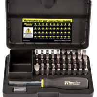 Wheeler 4001006 Gunsmithing Screwdriver Set Black 43 Pieces