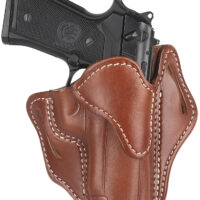 1791 Gunleather ORBH23CBRR BH2.3 Optic Ready OWB Size 2.3 Classic Brown Leather Belt Slide Compatible w/Glock 17/20/21/22/31/34/35/40/41/Sig Sauer P220/P226 Right Hand