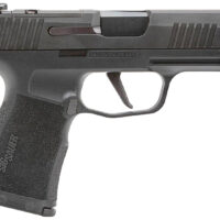 Sig Sauer 365XL9BXR3P10 P365XL 9mm Luger 10+1 3.70" Black Barrel, Black Nitron Optic Ready/Serrated SS Slide, Black SS Frame w/Beavertail & Black Polymer Grips