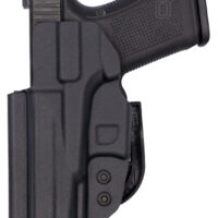 C&G Holsters 0008100 Covert IWB Black Kydex Belt Clip Fits Glock 19/23