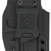 C&G Holsters 1864100 Covert IWB Black Kydex Belt Clip Fits 1911 3.5" Right Hand
