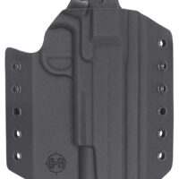 C&G Holsters 1850100 Covert OWB Black Kydex Belt Loop Fits 1911 Government 5"
