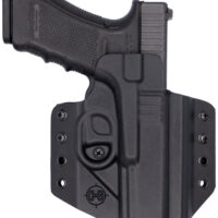 C&G Holsters 0000100 Covert OWB Black Kydex Belt Loop Glock 17/22/47