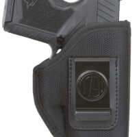 1791 Gunleather PNIWB1BLKR Premium Nylon IWB Size 01 Black Ballistic Nylon Belt Clip Right Hand