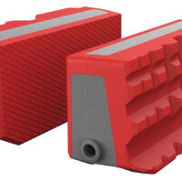 Real Avid AVSFJMF Smart-Jaws Multi-Fit Sleeves Reversible Gray/Red Rubber Overmold