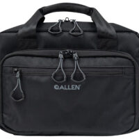 Allen 3639 Double Pistol Bag Black Nylon Holds 2 Handguns