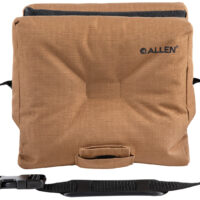 Allen 18420 Bench Shooting Bag Empty Black/Tan 600D Polyester