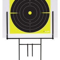 EZ-Aim 15309 Portable Range Target Stand Black Steel 18" W x 19" H Includes 2 Adhesive Targets