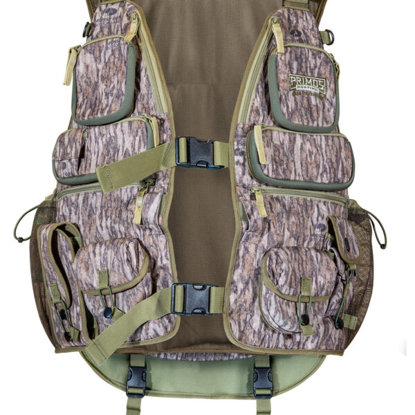 Primos 65725 Will Primos Turkey Vest XL Mossy Oak Original BottomLand Polyester