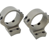 Talley SB730735 Scope Mount/Ring Combo Smoked Bronze Cerakote 30mm Tube Fits X-Bolt Low Rings