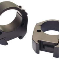 Talley TMS35L Modern Sporting Black Anodized Aluminum 35mm Tube Low Picatinny Rail 0 MOA