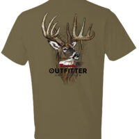 Hornady Gear 31366 Big Buck Coyote Brown, Cotton Short Sleeve, Semi-Fitted, 3XL