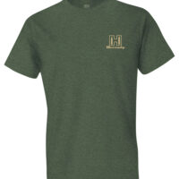 Hornady Gear 31432 Hornady T-Shirt Logo Stamp Military Green Short Sleeve Medium