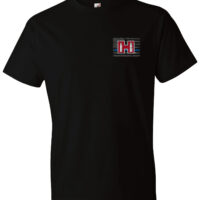 Hornady Gear 30761 POW Blue Line Black, Cotton Short Sleeve, Semi-Fitted Small