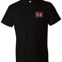 Hornady Gear 30764 POW Blue Line Black, Cotton Short Sleeve, Semi-Fitted XL
