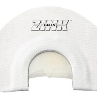 ZINK ZNKZNK312 Lucky Lady Diaphragm Call Triple Reed Turkey Sounds White V-Notch Cut